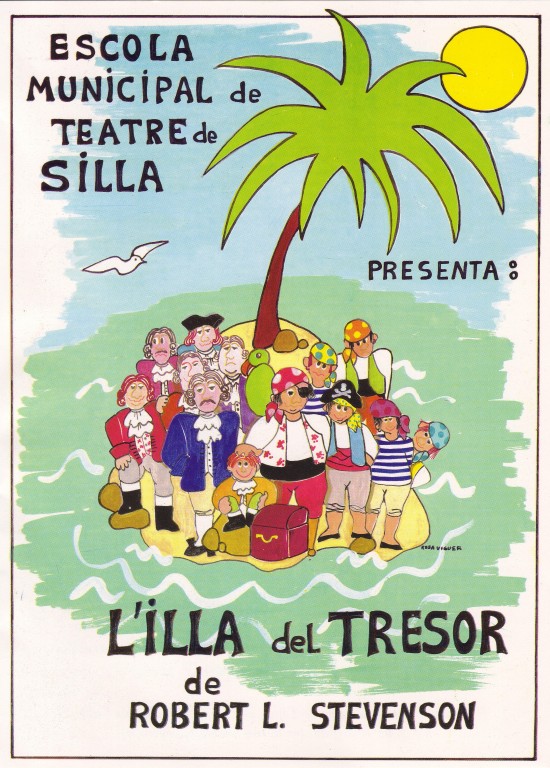 1988 L'ILLA DEL TRESOR disseny Rosa Viguer