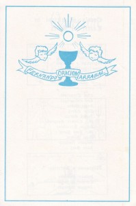 1988 ORACIÓN disseny Enrique Herreras