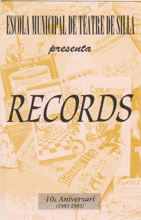 1995 RECORDS disseny Benja Domènech