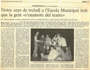 1997 Reportatge a El Punt