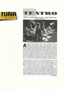 1999 Crítica KUBA Turia