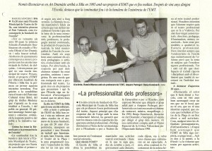 2005 Entrevista en El Punt