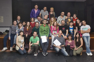 2010 Amb EL PONT FLOTANT signant una futura col·laboració